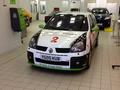 Renault Clio decorated in Barnet and Southgate College livery