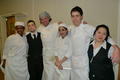 Catering students with top chef Marco Pierre White