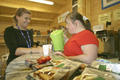 LLDD students getting work experience in 'Leonardos'