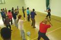 Zumba dancing at Grahame Park