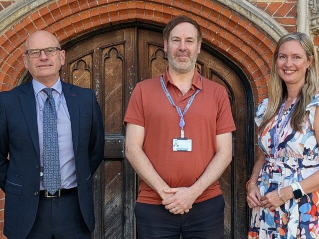 Neil Coker with Adam Goldstein and Jenny Jarvis