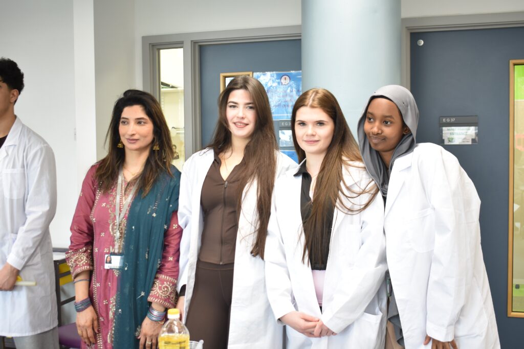 science students presented experiments
