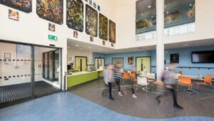 reception area for the Pathway centre