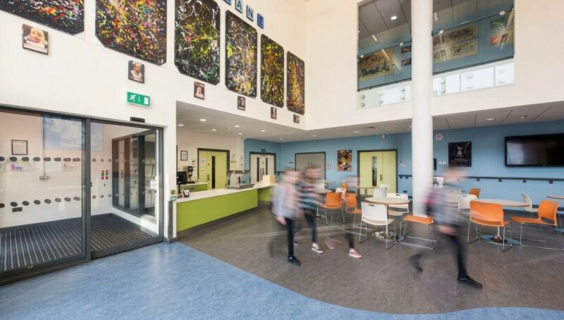 reception area for the Pathway centre